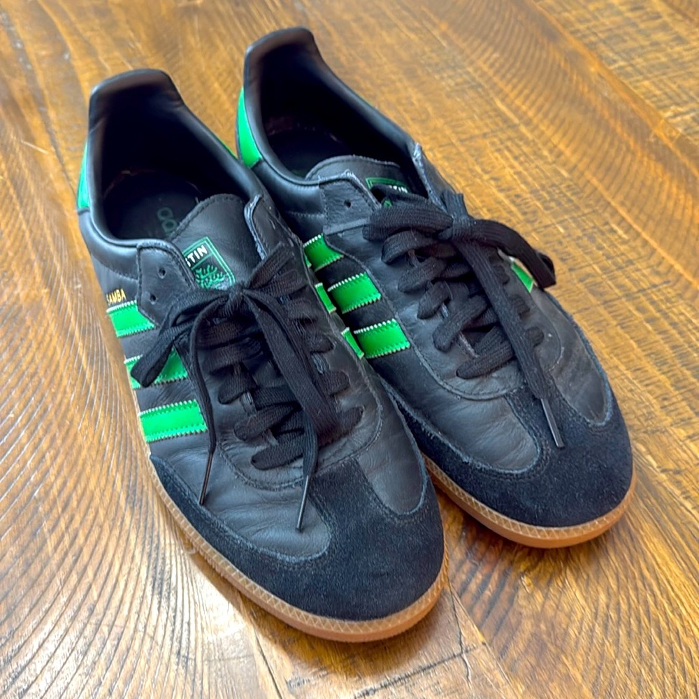 Adidas Samba Men’s size 10.5 Austin FC team colors